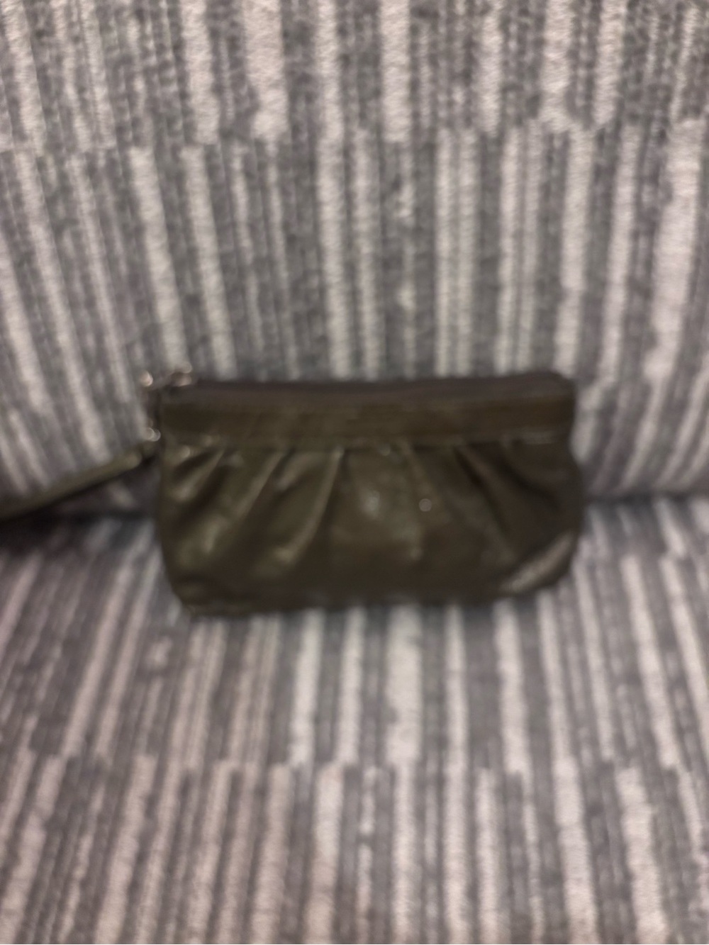 Coach Everyday Wristlet Clutch in Olive Green